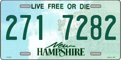 NH license plate 2717282