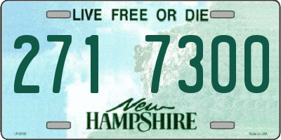 NH license plate 2717300