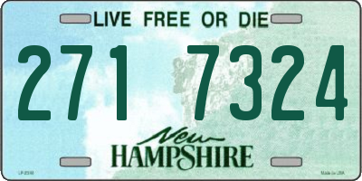 NH license plate 2717324