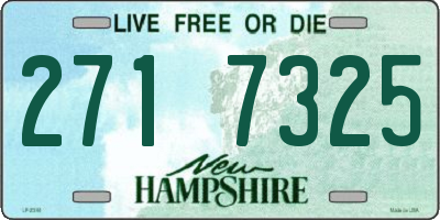 NH license plate 2717325