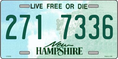 NH license plate 2717336