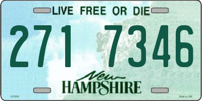 NH license plate 2717346