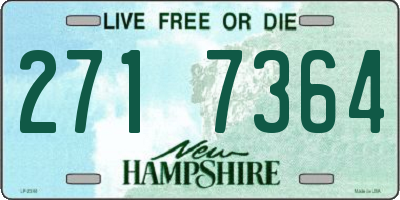 NH license plate 2717364