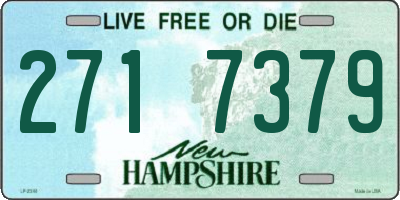 NH license plate 2717379