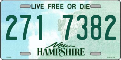 NH license plate 2717382