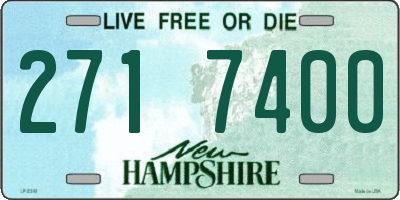 NH license plate 2717400