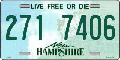 NH license plate 2717406