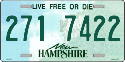 NH license plate 2717422