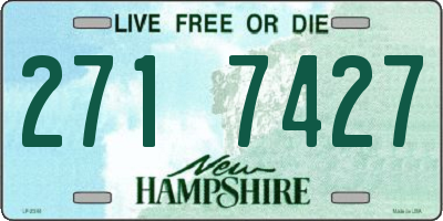 NH license plate 2717427