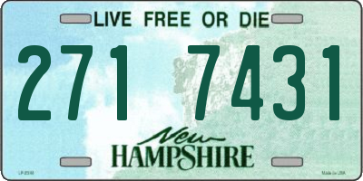 NH license plate 2717431
