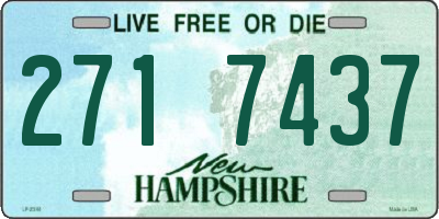 NH license plate 2717437