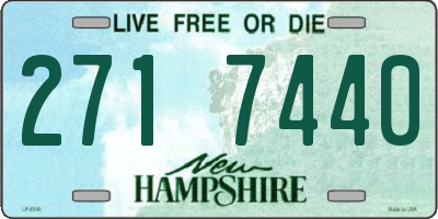 NH license plate 2717440
