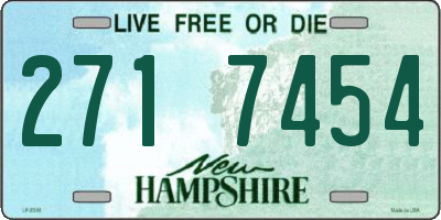 NH license plate 2717454