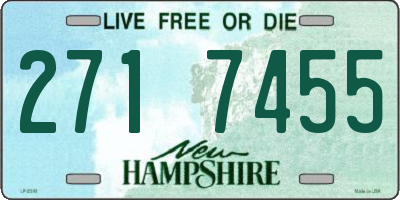 NH license plate 2717455