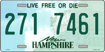 NH license plate 2717461