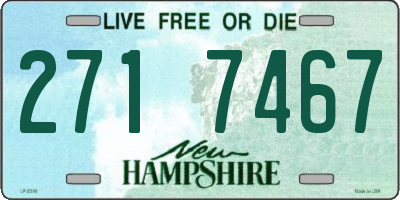NH license plate 2717467