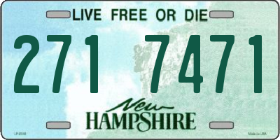 NH license plate 2717471