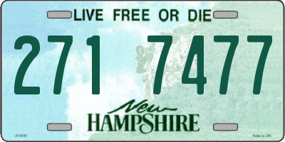 NH license plate 2717477