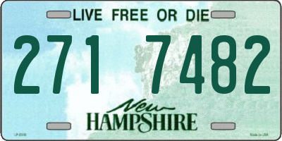 NH license plate 2717482