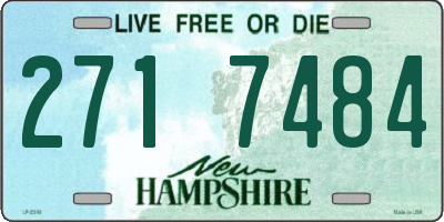 NH license plate 2717484