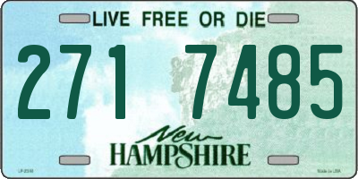 NH license plate 2717485
