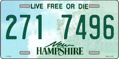 NH license plate 2717496