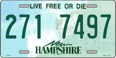NH license plate 2717497