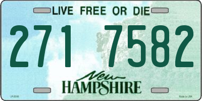NH license plate 2717582