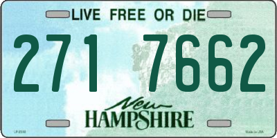 NH license plate 2717662
