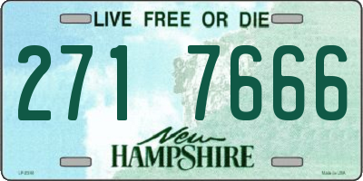 NH license plate 2717666