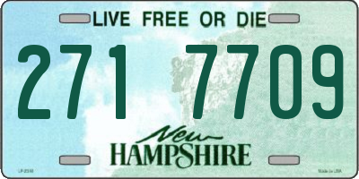 NH license plate 2717709