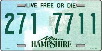 NH license plate 2717711