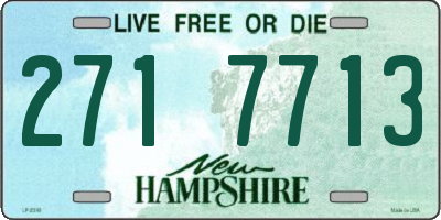 NH license plate 2717713