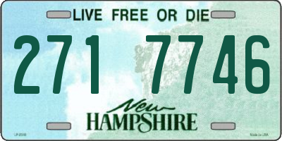 NH license plate 2717746