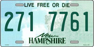 NH license plate 2717761