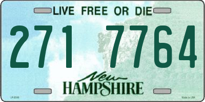 NH license plate 2717764