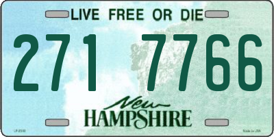 NH license plate 2717766