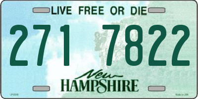 NH license plate 2717822