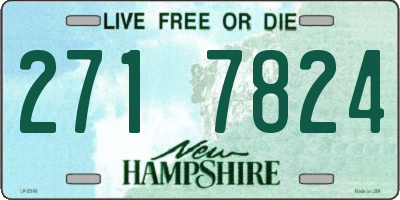 NH license plate 2717824