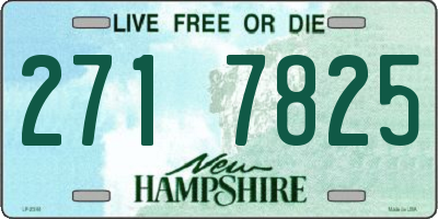 NH license plate 2717825