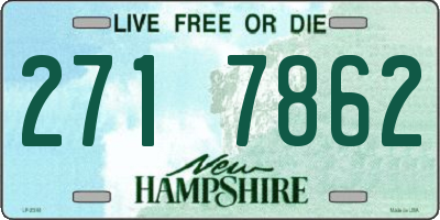 NH license plate 2717862