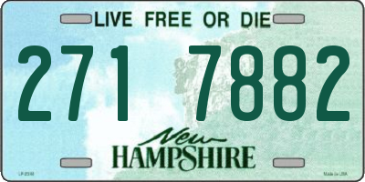 NH license plate 2717882