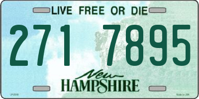 NH license plate 2717895