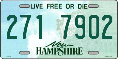 NH license plate 2717902