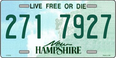 NH license plate 2717927