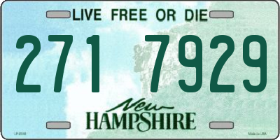 NH license plate 2717929