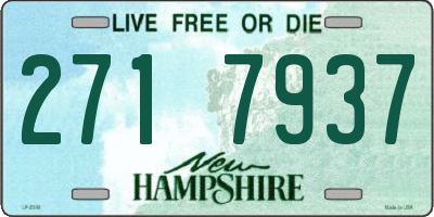 NH license plate 2717937