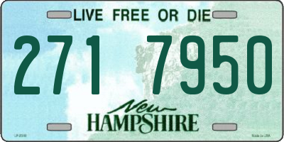 NH license plate 2717950