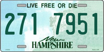 NH license plate 2717951