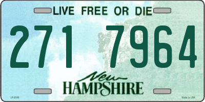 NH license plate 2717964